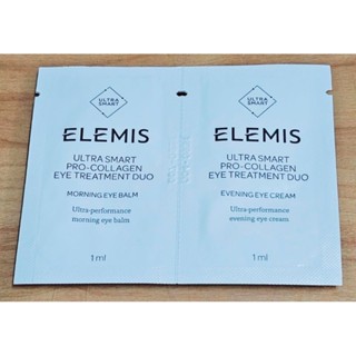 ❤️ตัวท๊อปค่ะ!!1+1 ml.❤️ใหม่แท้ 100%Elemis Ultra Smart Pro Collagen Eye Treatment Duo คุ้มมาก 1 ml.+1 ml.