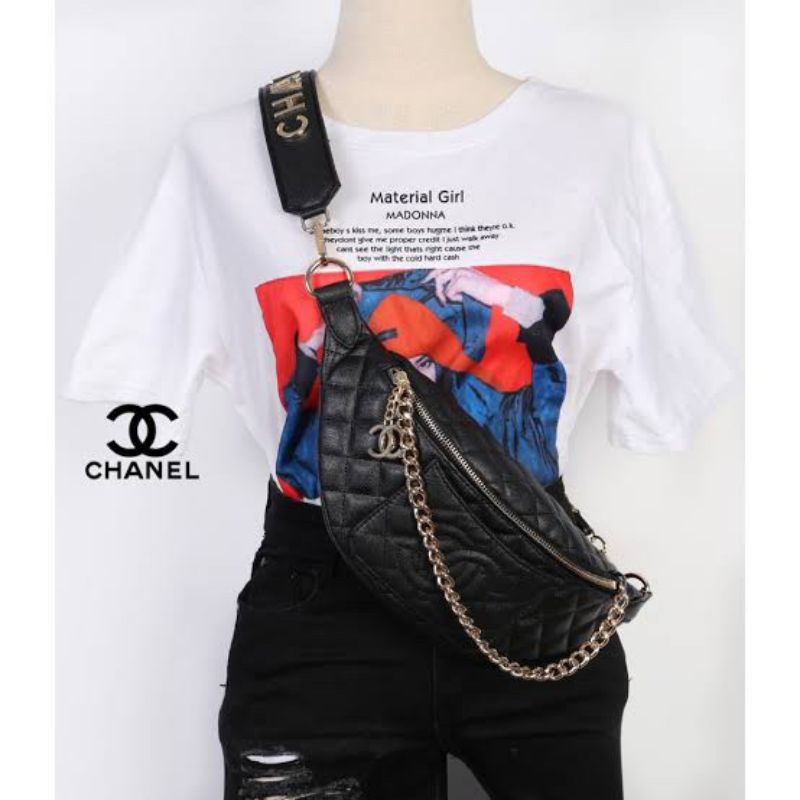 กระเป๋า Chanel Waist  Bag With Chain VIP Gift With Purchase