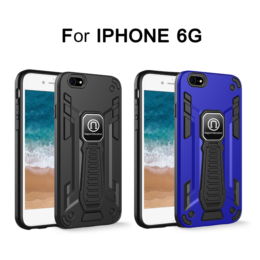 เคสมีขาตั้ง Case ip 6 6s 6Plus 6sPlus 7 8 SE 2020 7Plus 8Plus iPXR iP11 iP11Promax กันกระแทกมีขาตั้ง