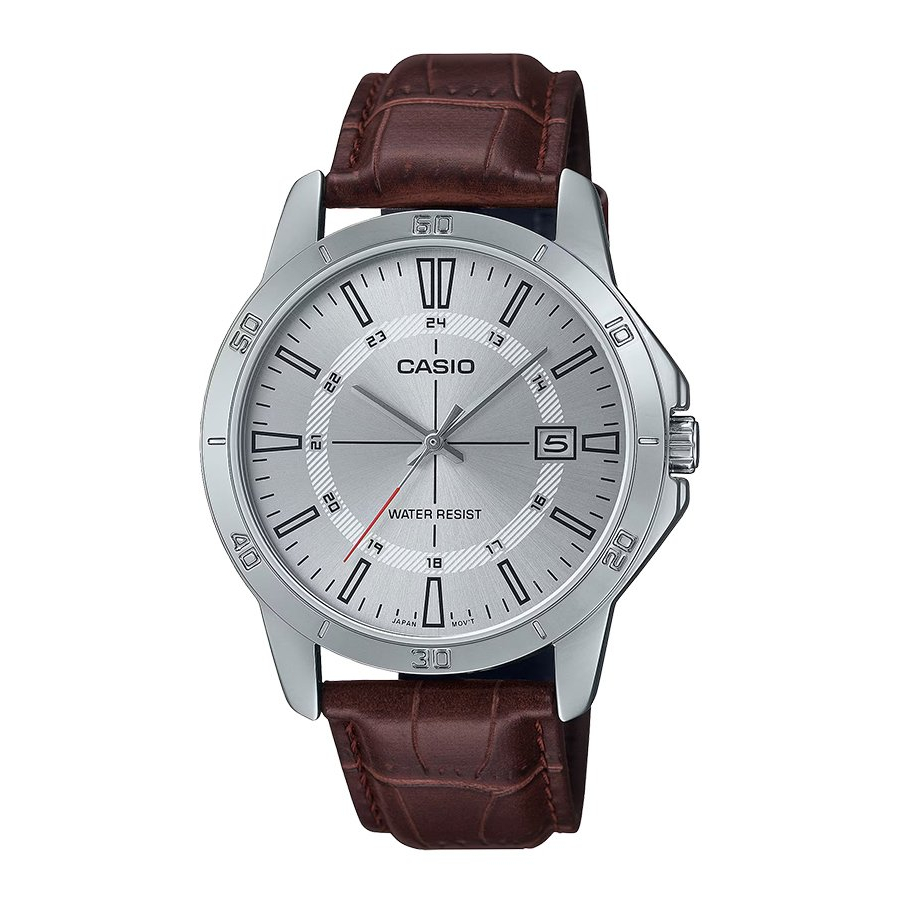 🎁CASIO STANDARD MTP-V004L-7C ของแท้ 100% พร้อมส่ง ประกัน 1 ปี