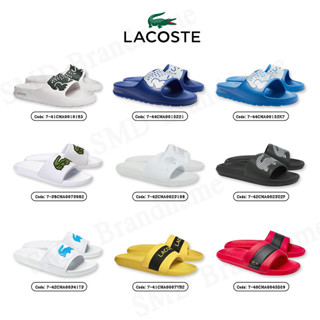 Lacoste รองเท้าแตะผู้ชาย ลาคอส สินค้าแท้ อุปกรณ์ครบ มือ1