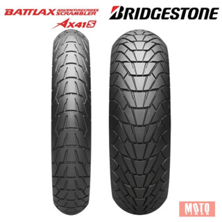 [ส่งฟรี]ยางมอเตอร์ไซค์ Bridgestone Battlax AX41S ตรงรุ่น triumph T100,T120, Street twin