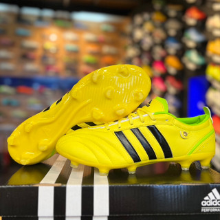 รองเท้า ฟุตบอล สตั๊ด Adidas Adipure สายสปีด มีเก็บเงินปลายทาง แถมฟรี กล่อง ดันทรง ถุงผ้า ถ่ายจากสินค้าจริง