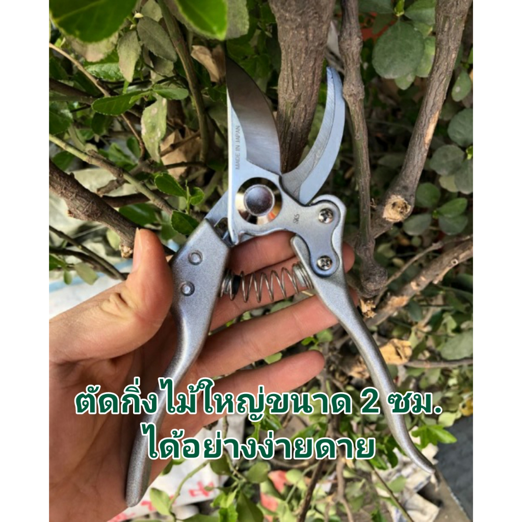 Made in Japan กรรไกรตัดกิ่ง SK5 แต่งกิ่งบอนไซ ตัดต้นไม้ กระตุกกิ่งไม้ตอนกิ่ง ทำสวน