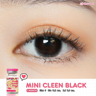 คอนแทคเลนส์ Kitty kawaii รุ่น Mini Cleen Black