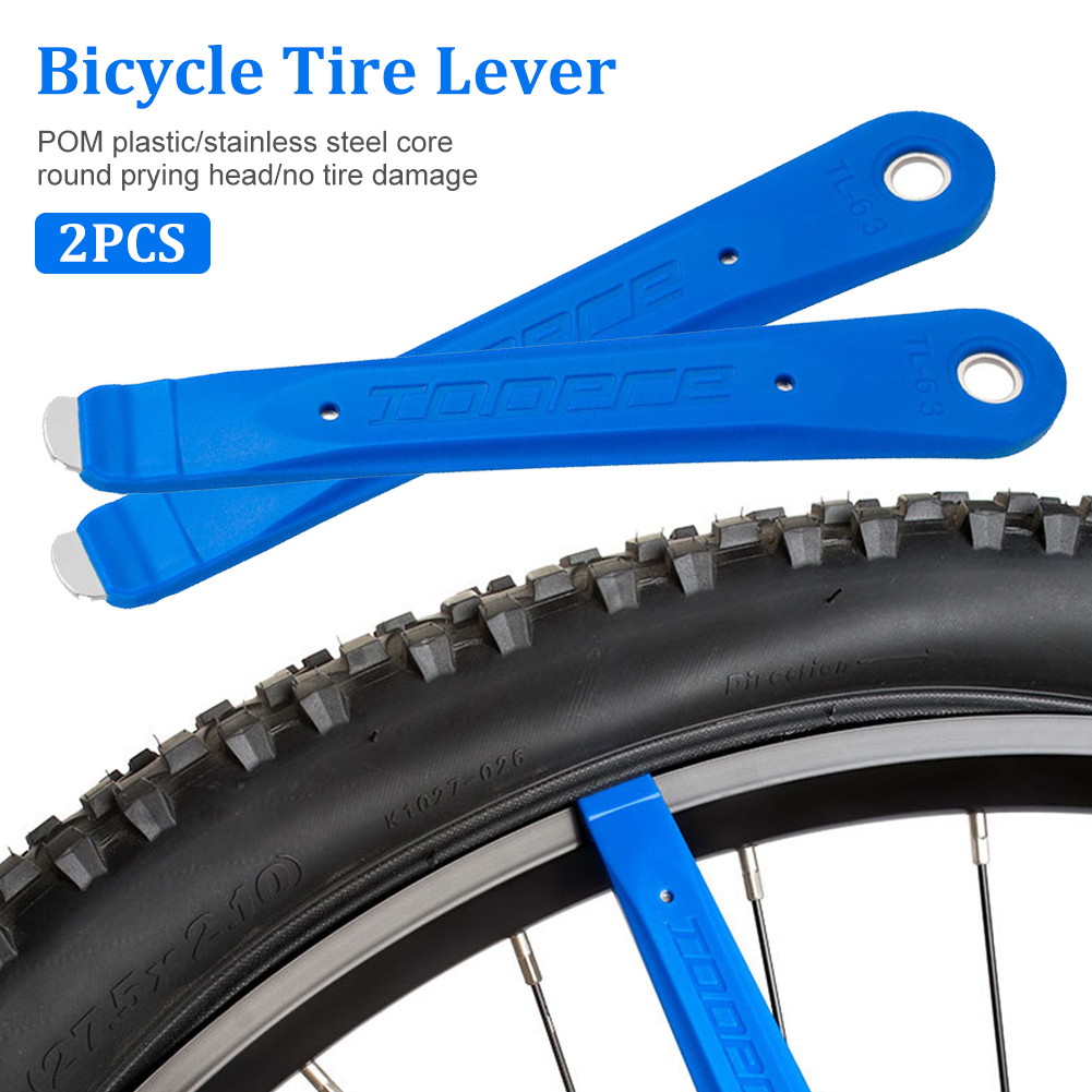 🚴‍♂️2PCS ที่งัดยาง Parktool จักรยานยาง LEVER เครื่องมือกำจัดยาง ยางช้อน Tire lever set ที่งัดยางจักรยานแบบเหล็ก