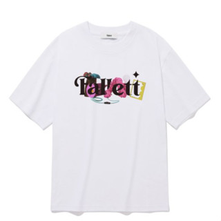 พร้อมส่ง FALLET เสื้อยืดสีขาว - Object Story Logo Short Sleeve T-Shirt White แท้ 100% มีสินค้าจริงรูปสุดท้าย