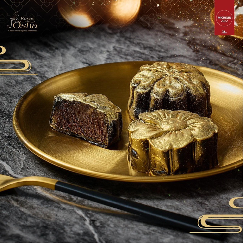 ขนมไหว้พระจันทร์ Premium Chocolate Truffle 1 กล่อง บรรจุขนม 8 ชิ้น
