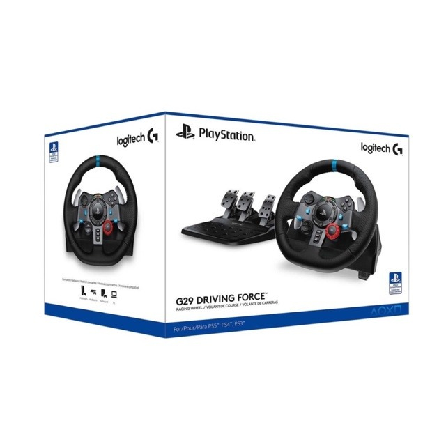 Logitech: G29 Driving Force Steering Wheels &amp; Pedals (ประกันศูนย์ไทย)