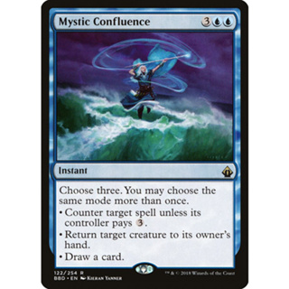 [MTG] Mystic Confluence [BBD] [BLUE] [RARE] [NORMAL] [ENG] (การ์ดเมจิค / Magic the Gathering)