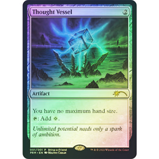 [MTG] Thought Vessel (Bring-a-Friend) [PROMO] [ARTIFACT] [PROMO] [FOIL] [ENG] (การ์ดเมจิค / Magic the Gathering)