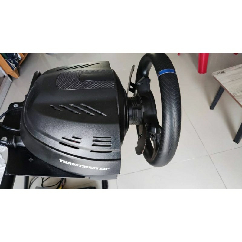จอยพวงมาลัยมือสอง t300 rs gt (pc,ps4,ps5) พร้อม half cockpit (pxn A9)