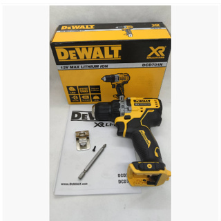 DEWALT สว่านไขควง12V DCD701N และ รุ่น DCD706N ไม่รวมแบต ไม่รวมแท่นชาร์จ เครื่องมือช่าง รับประกัน