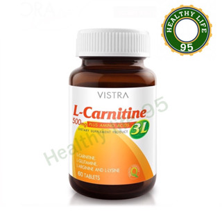 Vistra L-Carnitine 3L 500 mg. Plus Amino Acids [30 เม็ด]