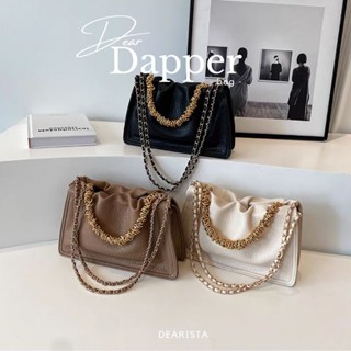 new in (พรี10วัน) Dapper by dearista กระเป๋าทรงคลาสสิคที่หยิบมาใช้อีกกี่ปีก็ไม่เอาท์