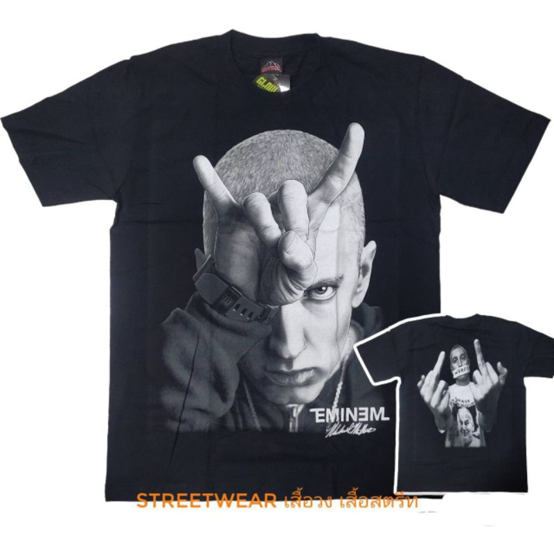 เสื้อยืด eminem rapper เสื้อไซส์ยุโรป