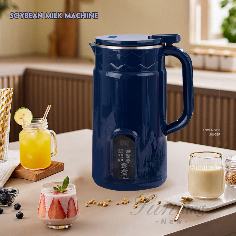 ใหม่ เครื่องทํานมถั่วเหลืองอัจฉริยะ 800ML อเนกประสงค์ ไม่ทิ้งคราบ สําหรับครัวเรือน โจ๊ก ซุป สะดวก J349