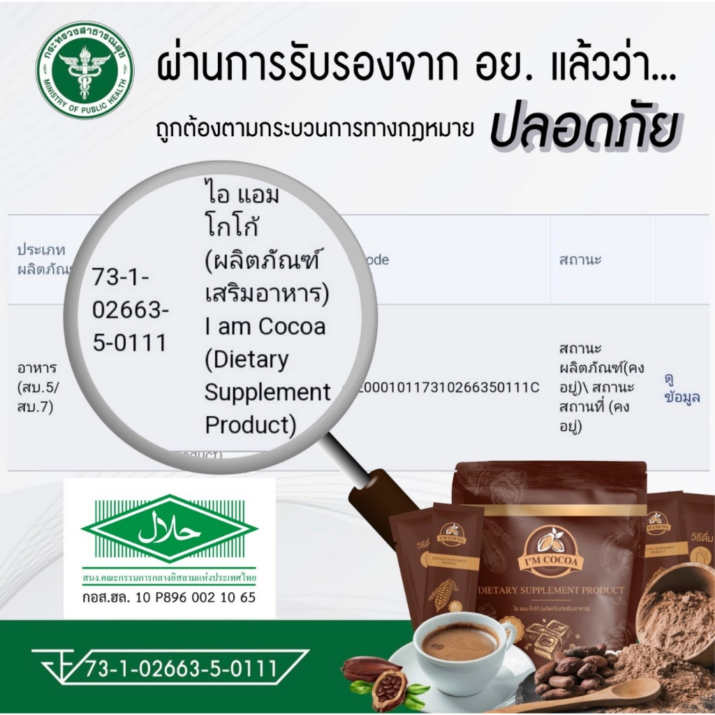 โกโก้ไอแอม สูตรคีโต  1 ห่อ 25 ซอง [ร้านเจ้าของแบรนด์] - รูปที่ 2