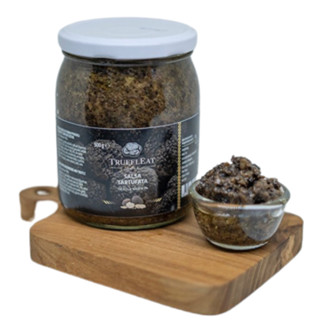 ทรัฟเฟิลอีท ซอสทรัฟเฟิล ซัลซ่า ทาร์ทูฟาตา 500 กรัม - Truffle Sauce Salsa Tartufata 500g Truffleat brand