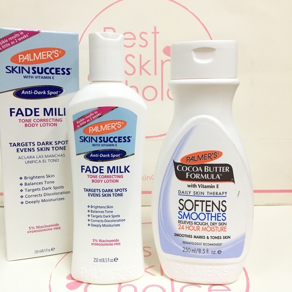 Palmer's Skin Success Anti-Dark Spot Fade Milk 250ml. ของแท้ 100% โลชั่นสูตรเข้มข้นที่ขายดีเป็นอันดับ 1 ของอเมริกา มีวิ