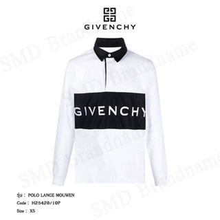 Givenchy เสื้อโปโลแขนยาว รุ่น Polo Lance Mouwen Code: H2542010P