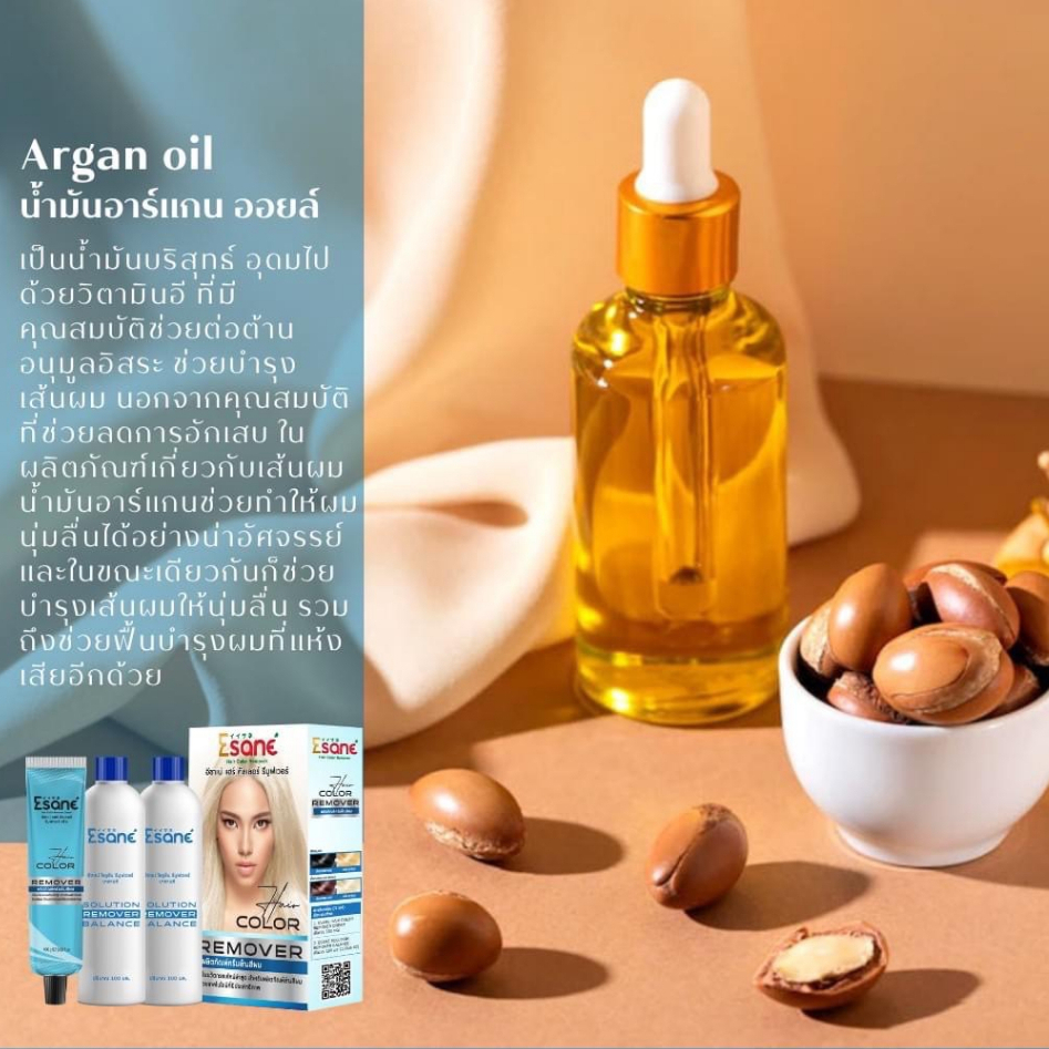 (ตัดฝา) Esane Hair Color Remover อีซาเน่ แฮร์ คัลเลอร์ รีมูฟเวอร์ สำหรับผลิตภัณฑ์ล้างสีผม ราคา ถูกที่สุด ดีลบีเคเค แกลเลอรีภาพที่ 4