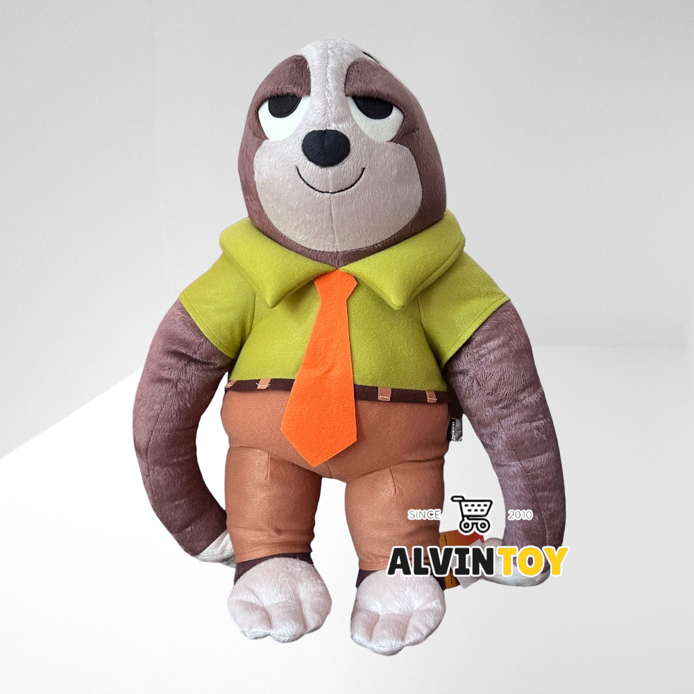 ตุ๊กตา zootopia ซูโทเปีย Nick Wilde นิคไวลด์ Judy hopp จูดี้ ฮอบส์ ตุ๊กตาสล็อธแฟลช สินค้าลิขสิทธิ์แท้ น่ารัก น่ากอด - รูปที่ 4