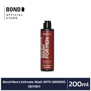 Bond Mens Intimate Wash Ginseng (สูตรอุ่น) 200ml (USA Export)