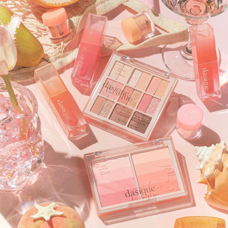 (✅แท้/พร้อมส่ง)   Dasique Shadow Palette 23 Summer Coral ราคา ถูกที่สุด ดีลบีเคเค แกลเลอรีภาพที่ 2