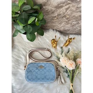 Mini Jamie Camera Bag In Signature Chambray สวย หายาก