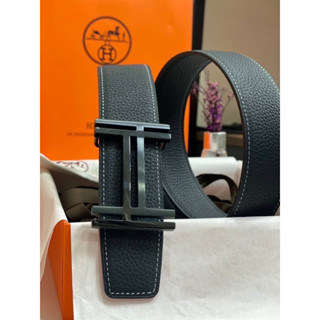 พร้อมส่งเข็มขัดher mes belt 4cm (ใส่ได้สองด้าน)