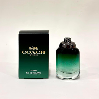 น้ำหอมมินิ ☁️☁️ Coach New York Green 4 ml 🌈🌈 น้ำหอมชนิดพกพามินิแท้ 100% ล่าสุด!!!!2023