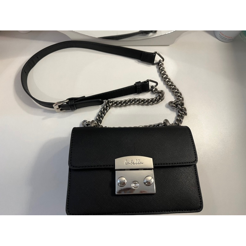 กระเป๋า labella luna s สีดำ มือสอง สภาพดี