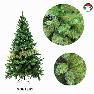 ++MONTERY CHRISTMAS TREE++ ต้นคริสต์มาสฐานเหล็ก ต้นคริสต์มาสมัลเทอรี่ ขนาด 5.5-7.5 ฟุต