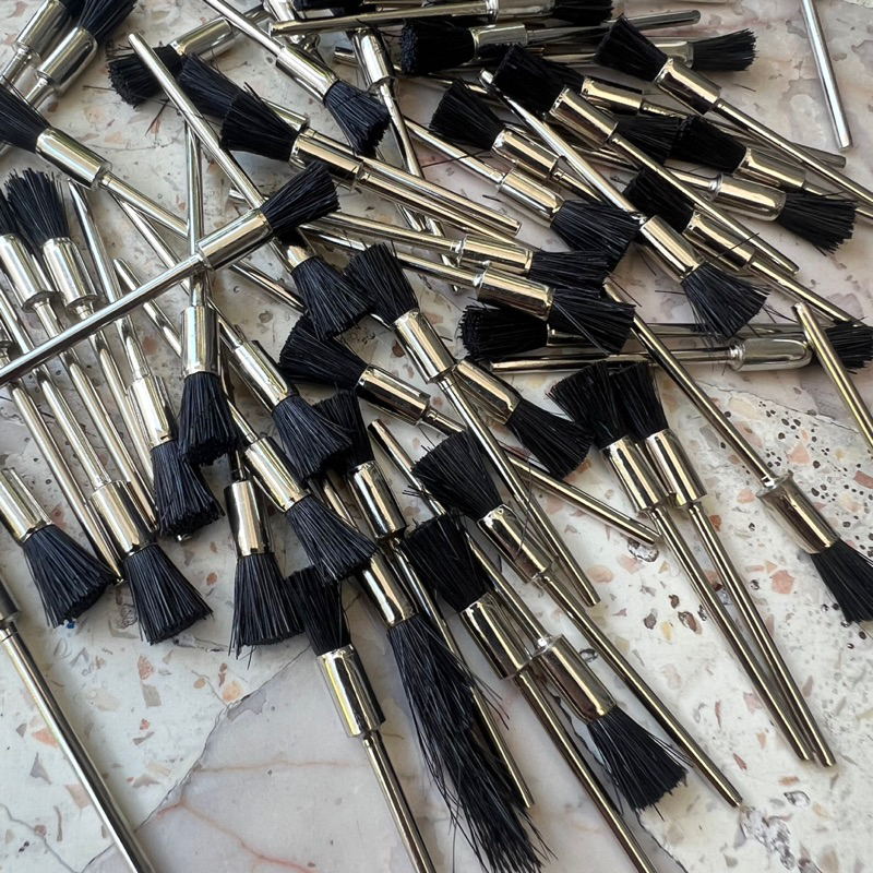 แปรงพู่กัน ขนหมู แกนดอก2.35มิล - รูปที่ 2