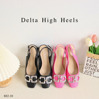 Mgaccess  Delta High Heels Shoes  882-10 รองเท้าคัทชูรัดส้น