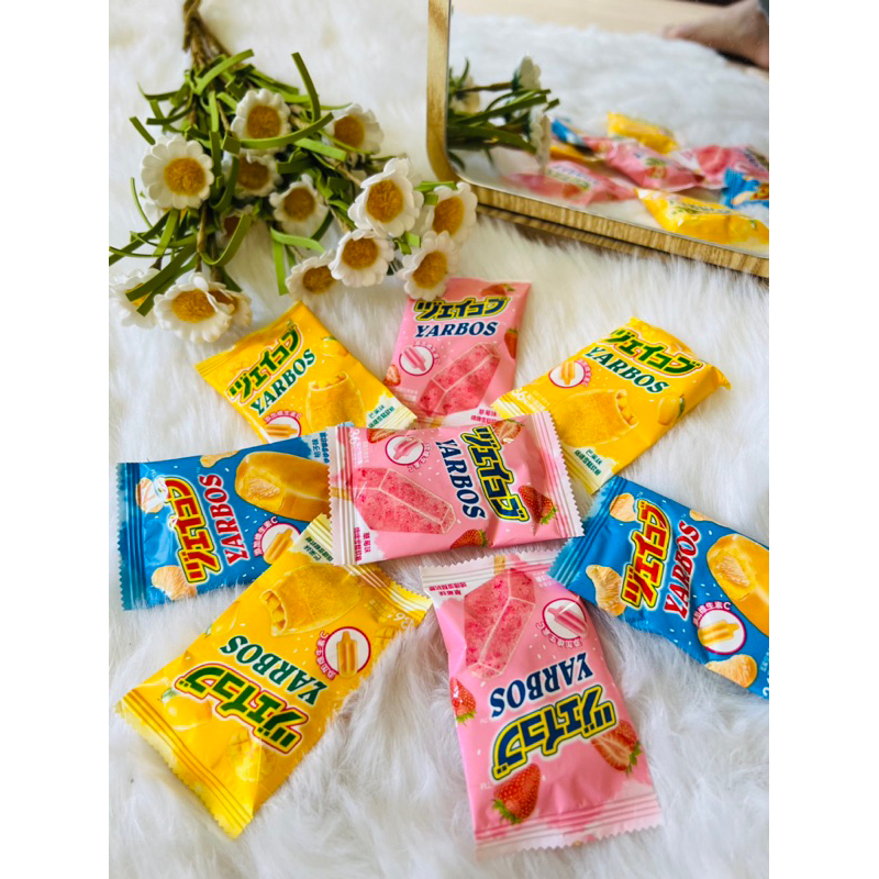 🍦🇯🇵เยลลี่ไอติมมี 3 รส 🍓สตรอเบอร์รี่ 🍊ส้ม 🥭มะม่วง 1กิโล (ส่งฟรี ลด 50% ในไลฟ์)