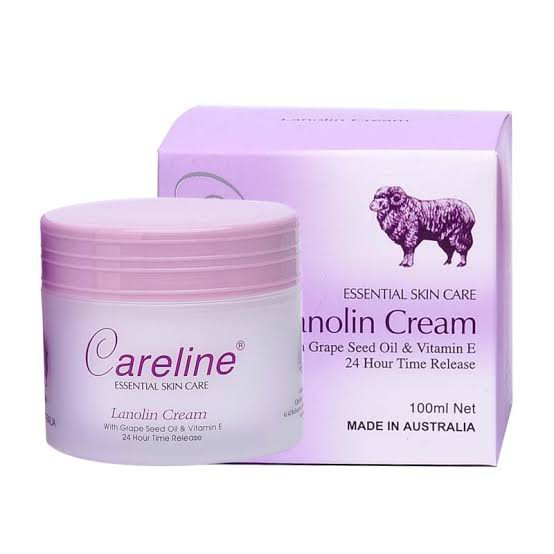 Careline ครีมรกแกะแท้ Lanolin Cream ครีมรกแกะออสเตรเลีย 100 ml.