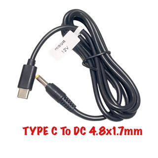 DC4.8 X 1.7มม.ปลั๊กแปลงสาย19V USB Type C PD ชาร์จสำหรับ HP TPN-Q113แล็ปท็อปอะแดปเตอร์