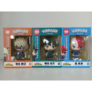 (แท้🇯🇵)Midoriya,Bakugo,Shoto-[Ver.Hero]Yurayura Head-My Hero Academia ฟิกเกอร์ มายฮีโร่ อคาเดเมีย มิโดริยะ บาคุโก โชโตะ