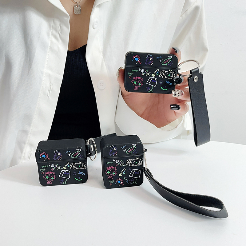 เคสแอร์พอด 3 Case Airpods 3 pro2 case การ์ตูน กราฟฟิตี้ สนูปปี้ พร้อมจี้ เคส Airpod 3 pro2 case เคส 