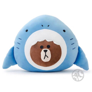 BROWN SHARK PILLOW หมอนหมีบราวน์ฉลาม