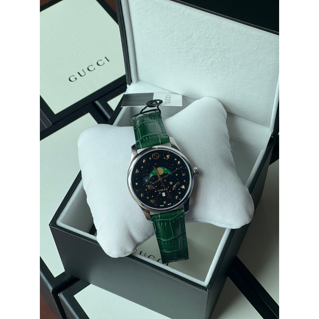 YA126326_Gucci G-Timeless Quartz Black Dial Men's Watch