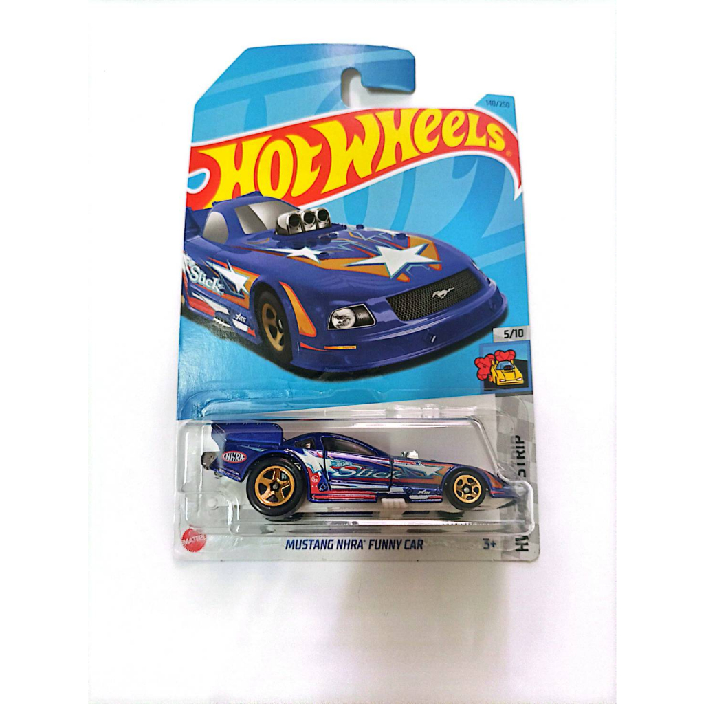 รถเหล็กฮอทวีล MUSTANG NHGA FUNNY CAR l Hot Wheels basic car ของแท้100%