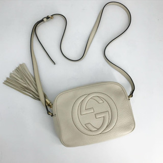 (Used) Gucci Soho Crossbody สีขาว