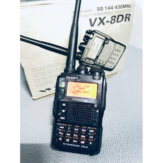 YAESU VX-8DR  MADE IN JAPAN  รับสัญญาณได้ชัดเจน มือสองนำเข้าจากญี่ปุ่นสภาพ 99%