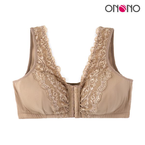 ONONO เสื้อชั้นในไร้โครง ฟองน้ำบาง ตะขอหน้า รุ่น NB6218