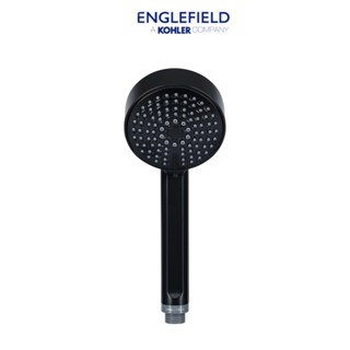 ENGLEFIELD Beat 4-way handshower set, size 90 mm. ชุดฝักบัวสายอ่อน 4 ระดับ หัวฝักบัวขนาด 90 มม. รุ่นบีท K-73187X-BL