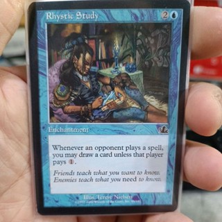 Rhystic Study MTG Single Card