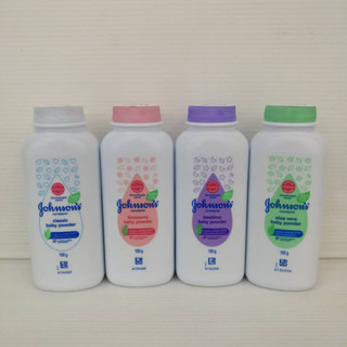 (100 กรัม) Johnsons Cornstarch Baby Powder จอห์นสัน แป้งเด็ก คอร์นสตาร์ช เบบี้ พาวเดอร์ มี 4 สูตร